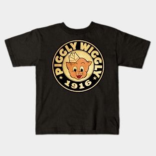 piggly wiggly black 1916 Kids T-Shirt